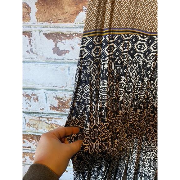 Brave Soul Tile Printed High Neck Tank Jumpsuit - Picture 7 of 11